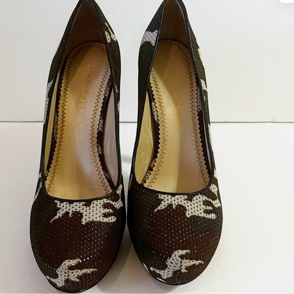 Jean-Michel Cazabat Camouflage Patterned Women's Shoes